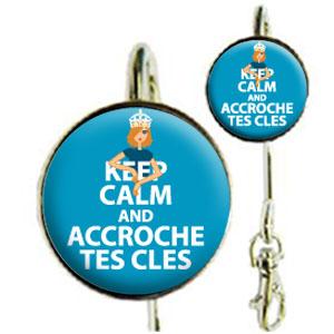 Accroche-clés Keep Calm