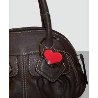 Accroche-sac pliable Coeur