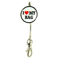 Accroche-clés I Love My Bag