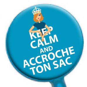 Accroche-sac Keep Calm