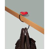 Accroche-sac pliable Coeur