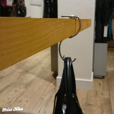 accroche sac pliable