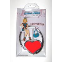 Accroche-sac pliable Coeur