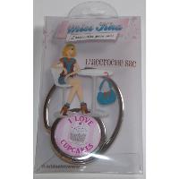 Porte-sac I Love Cupcakes Roses