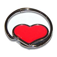 Accroche-sac pliable Coeur