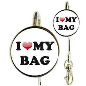 Accroche-clés I Love My Bag